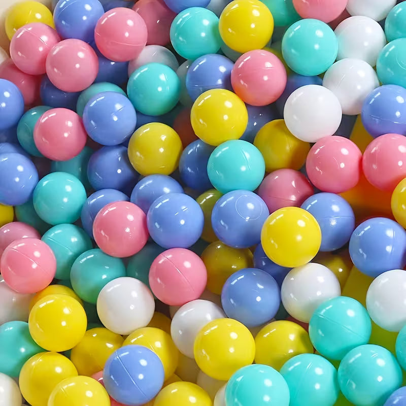 220pcs Macaron Ocean Balls Suitable for Children/Pet Play Plastic Spheres