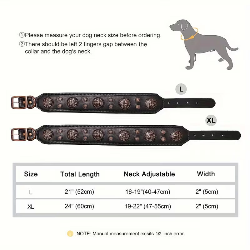 Dog Collar for Medium and Large Dogs