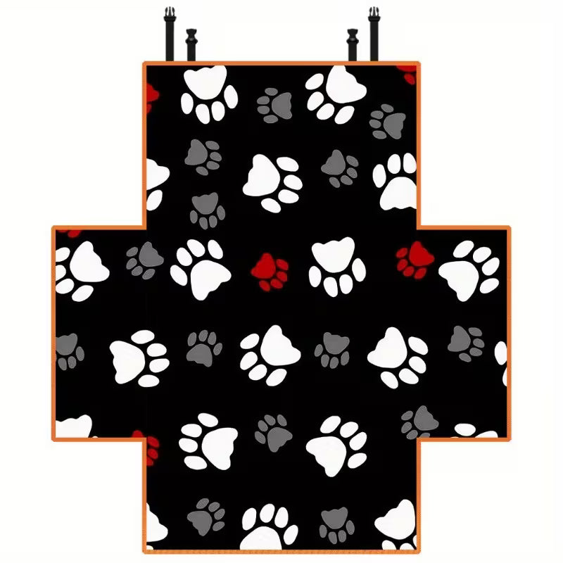 Oxford Cloth Pet Car Trunk Mat – Full-Coverage Dog Seat Protector
