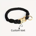 Dog Collars Use Customized Engraved Pet Names And Numbers