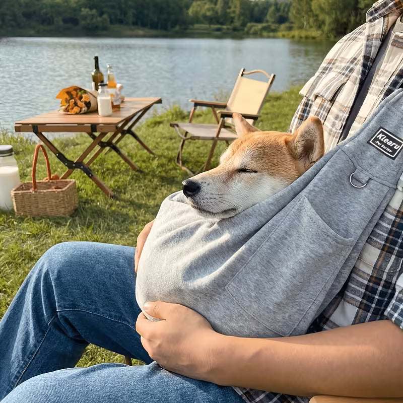 Portable Pet Harness Backpack & Shoulder Bag