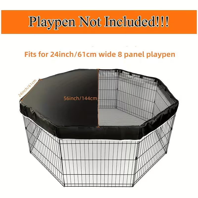 Breathable Dog Kennel Cover – Indoor & Outdoor Pet Cage Cover