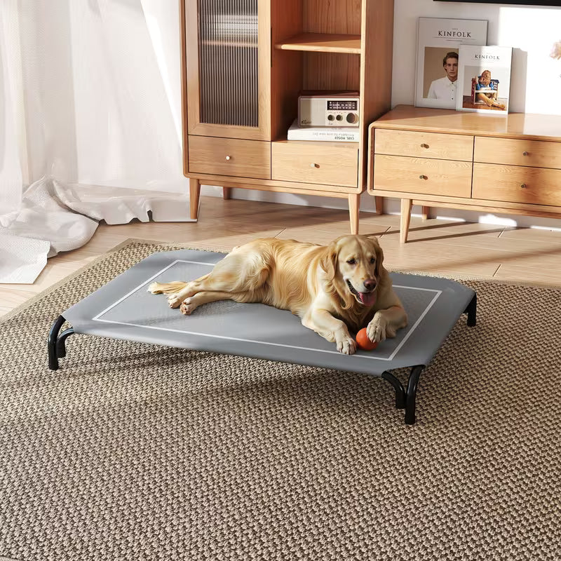 Elevated Cooling Mesh Dog Bed