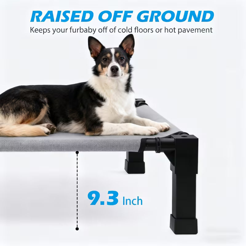 Cooling Elevated Dog Bed with Mesh