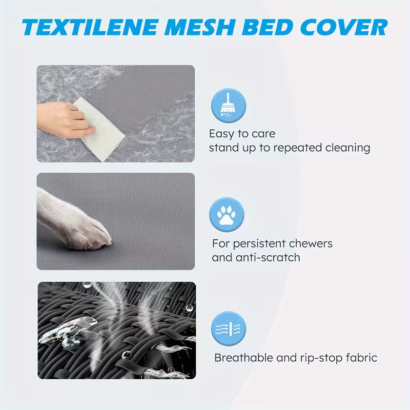 Cooling Elevated Dog Bed with Mesh