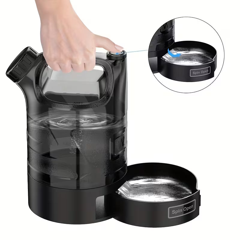 3000ml Dog Water Dispenser – Portable Travel Water Bowl for Dogs