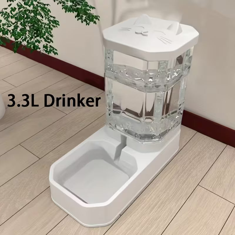 Pet Automatic Water Dispenser And Feeder Set,