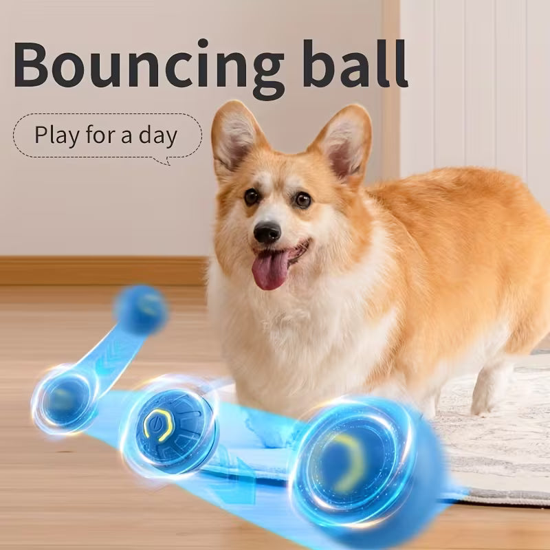 Interactive Electric Bouncing Ball Dog Toy – Automatic Self-Play Pet Toy