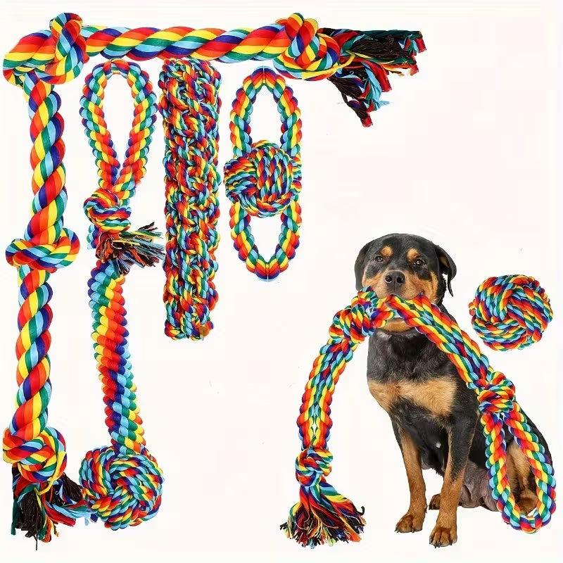 6 Pack Heavy Duty Dog Chew Toys for Large Dogs