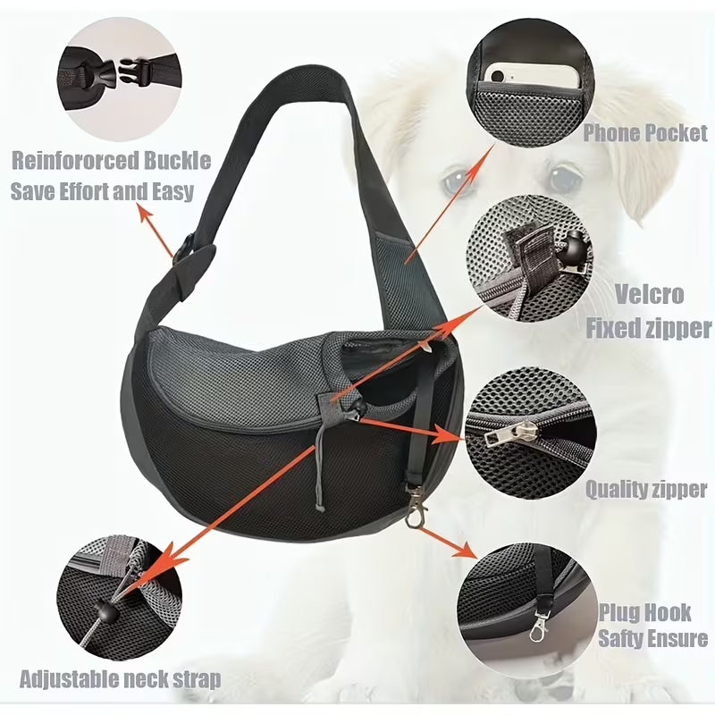Pet Dog Sling Carrier Puppy Pet Slings Bag for Small Dogs