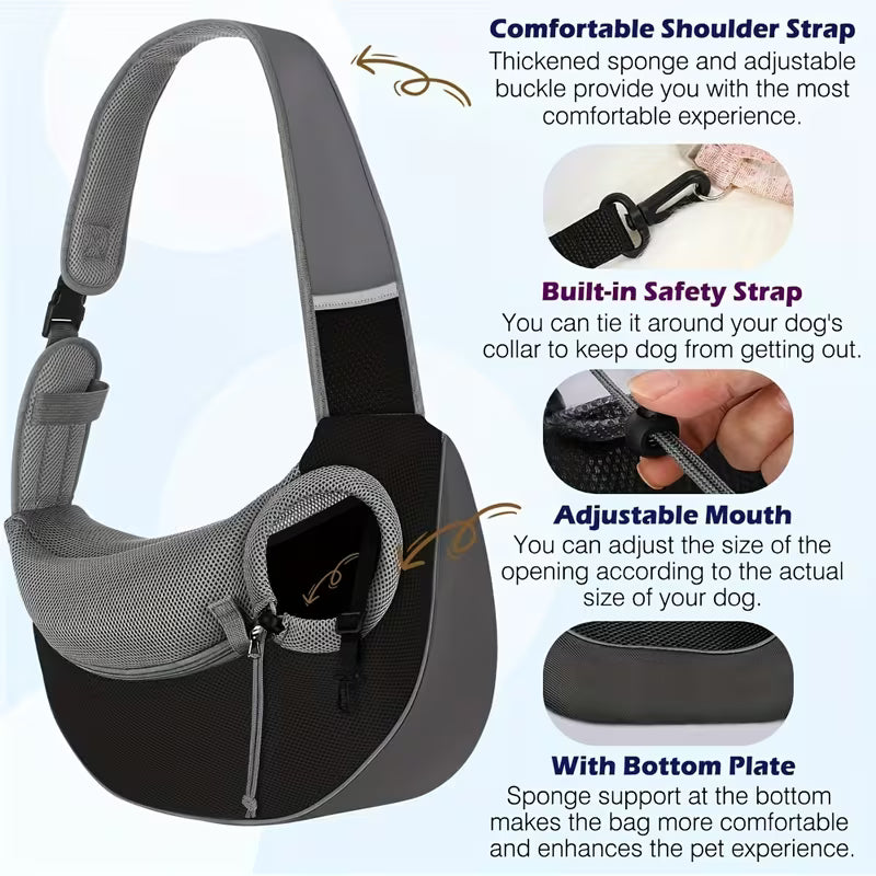 Pet Dog Sling Carrier Puppy Pet Slings Bag for Small Dogs