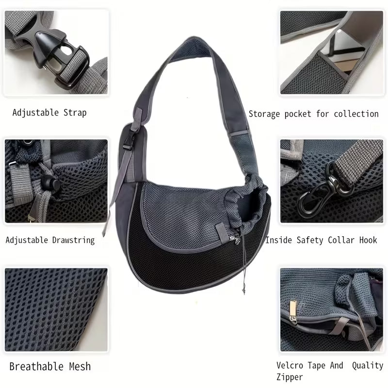 Pet Dog Sling Carrier Puppy Pet Slings Bag for Small Dogs