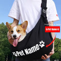 Custom Reversible Small Pet Sling Carrier