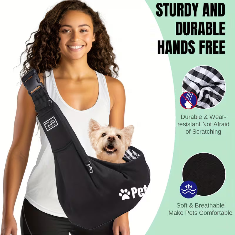 Dog Sling for Transporting Small Dogs And Cats,