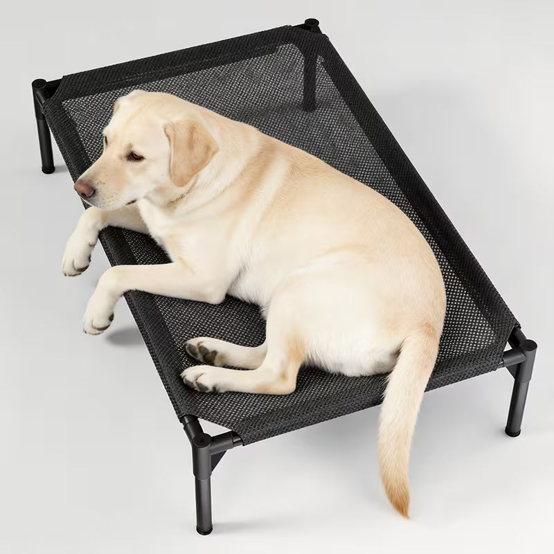 Breathable Elevated Pet Bed for Dogs & Cats