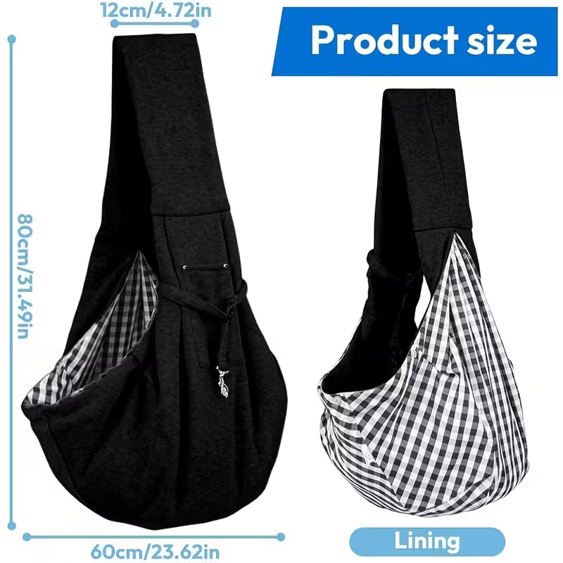 Pet Sling Carrier for Small Dogs & Cats