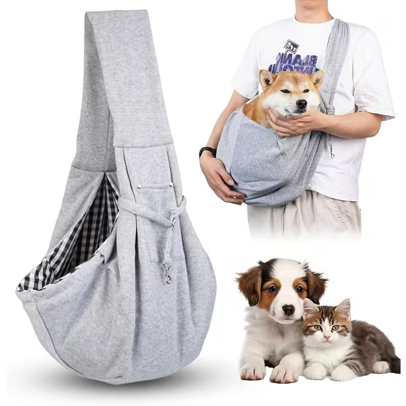 Pet Sling Carrier for Small Dogs & Cats