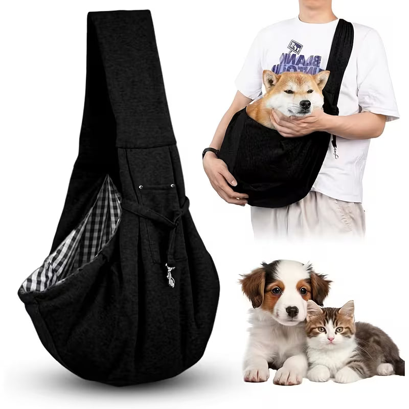 Pet Sling Carrier for Small Dogs & Cats