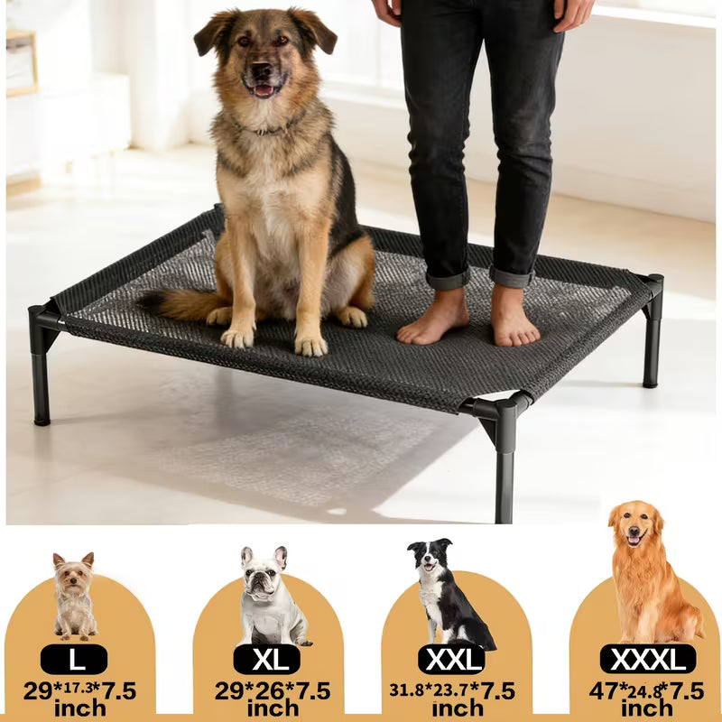Oversized Cooling Elevated Dog Bed