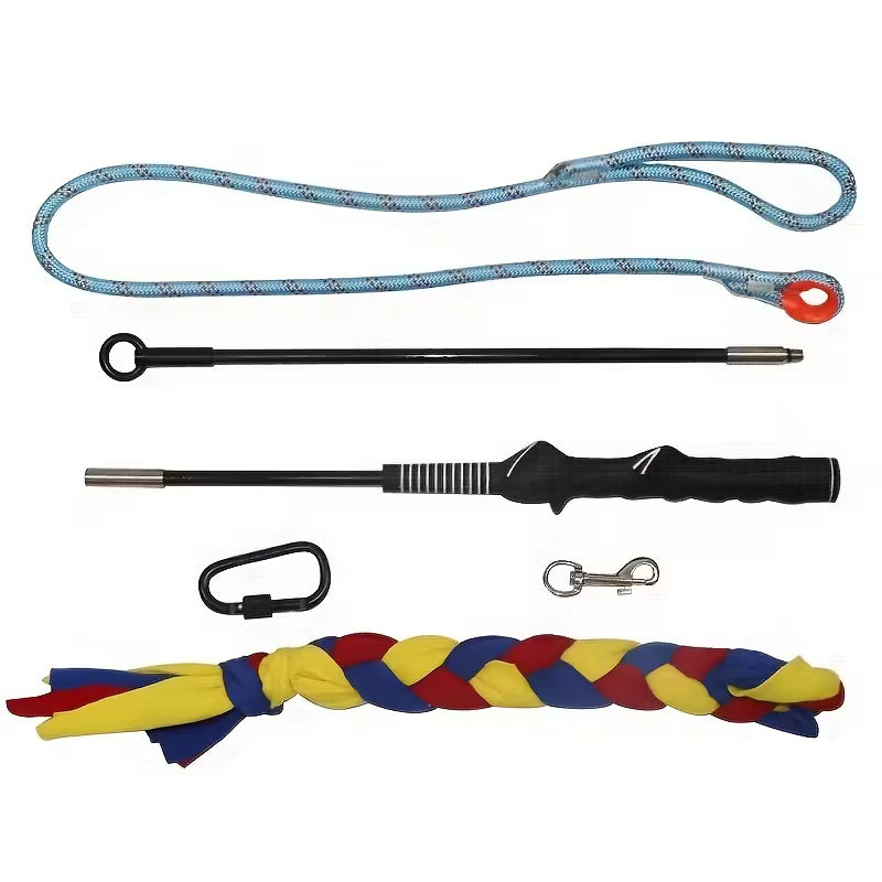 Interactive Dog Teaser Wand with Rope