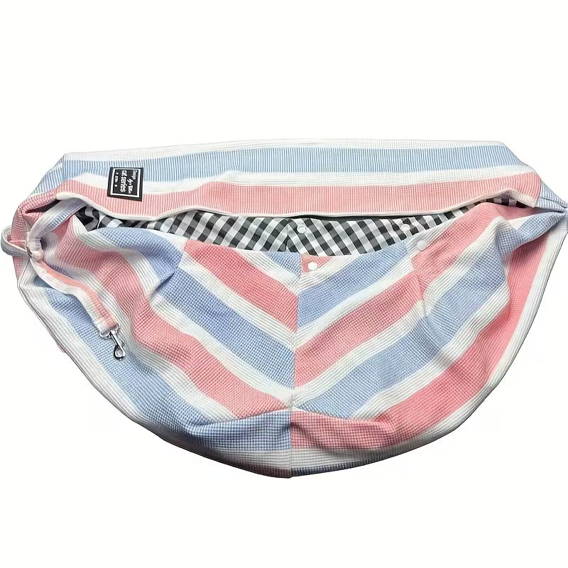 Pet Travel Bag, Suitable for Small and Medium Pets Under 16.5 Pounds with Phone Pocket and Hook,