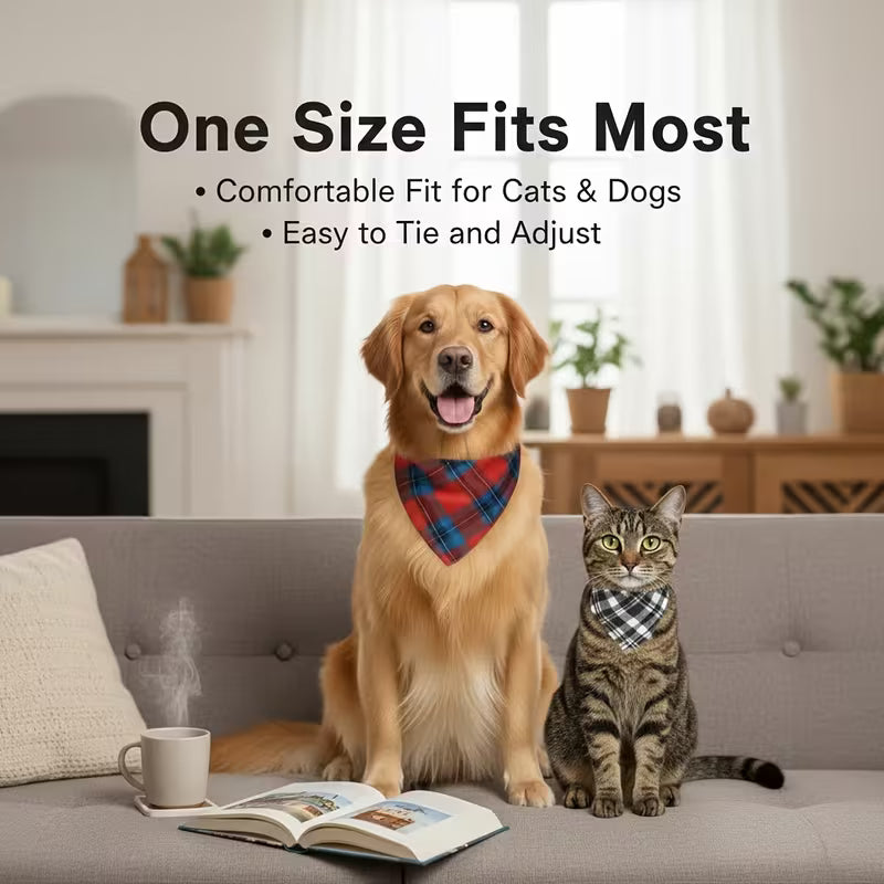 1Set Total 32pcs Pet Bandanas, Kitten And Puppy Bibs, Suitable for Daily And Holiday Use