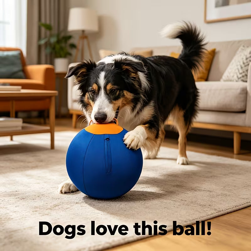 17.72" Dog Herding Ball – Durable Interactive Exercise Toy