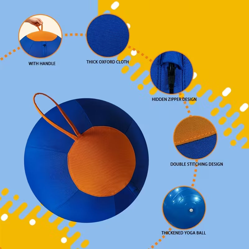 17.72" Dog Herding Ball – Durable Interactive Exercise Toy