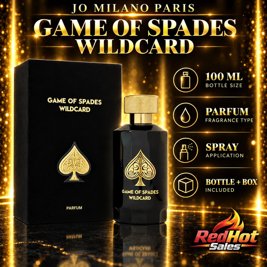 Jo Milano Paris Game of Spades Wildcard Parfum Spray Fragrance Boxed