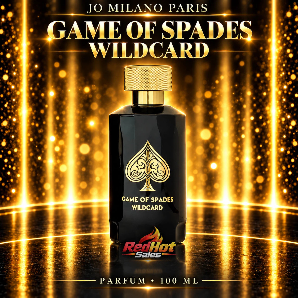 Jo Milano Paris Game of Spades Wildcard Parfum Spray Fragrance Boxed
