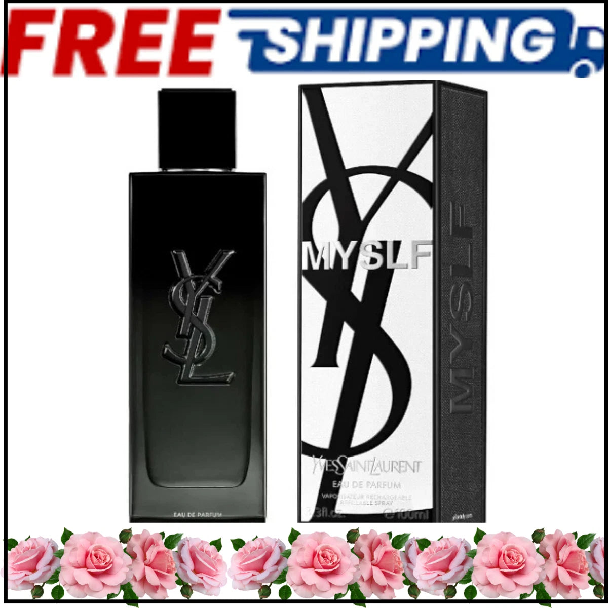 Myslf by Yves Saint Laurent YSL 2.0 oz EDP Rechargeable Cologne Men New In Box