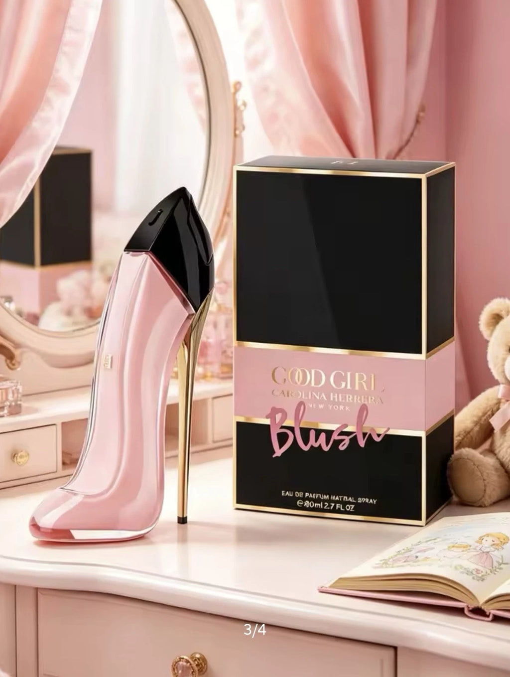 Carolina Herrera Good Girl Blush EDP Spray for Women – 2.7 oz / 80ml.🥇