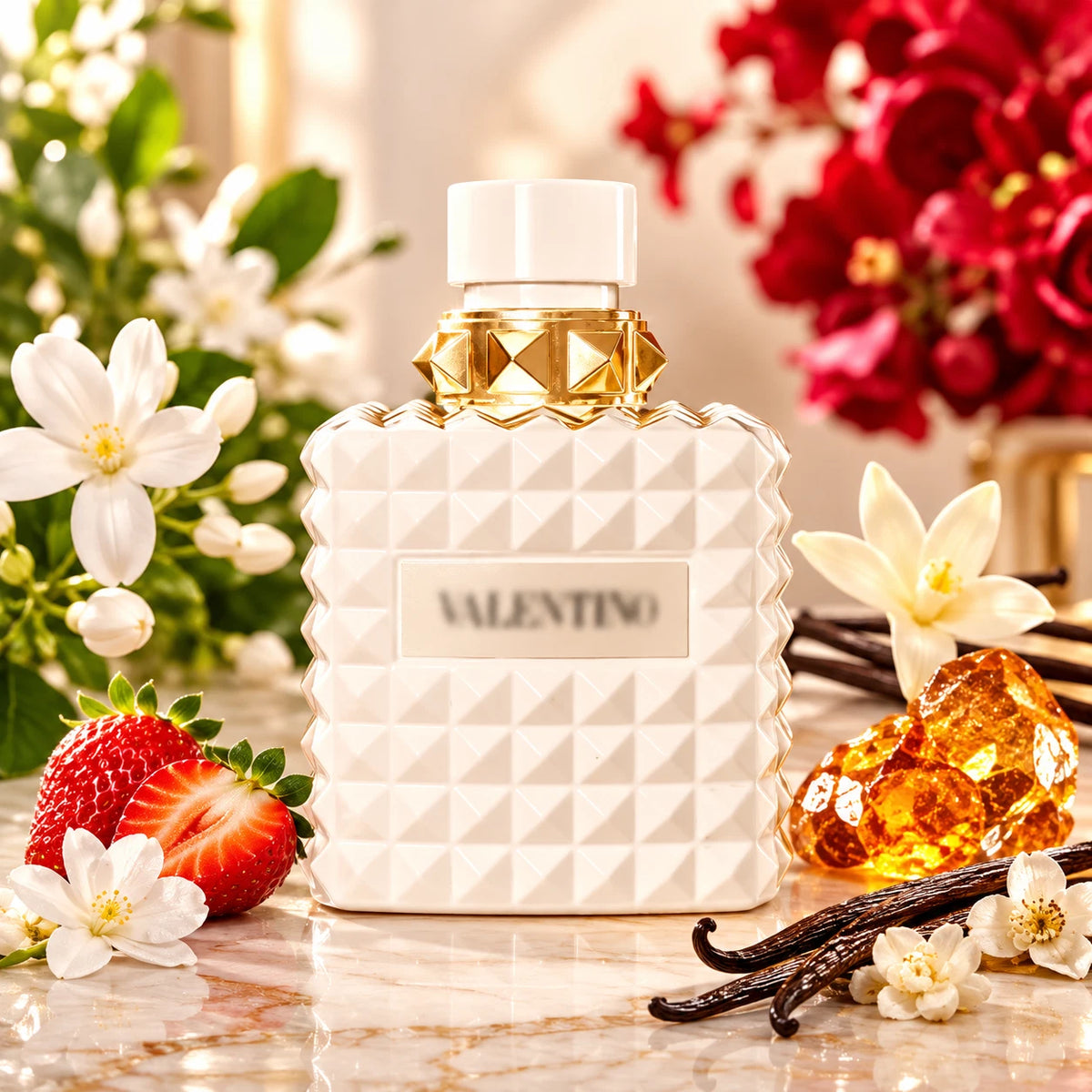 Valentino Donna Born In Roma Ivory EDP 3.4 oz 100ml Women's Perfume New Gift her