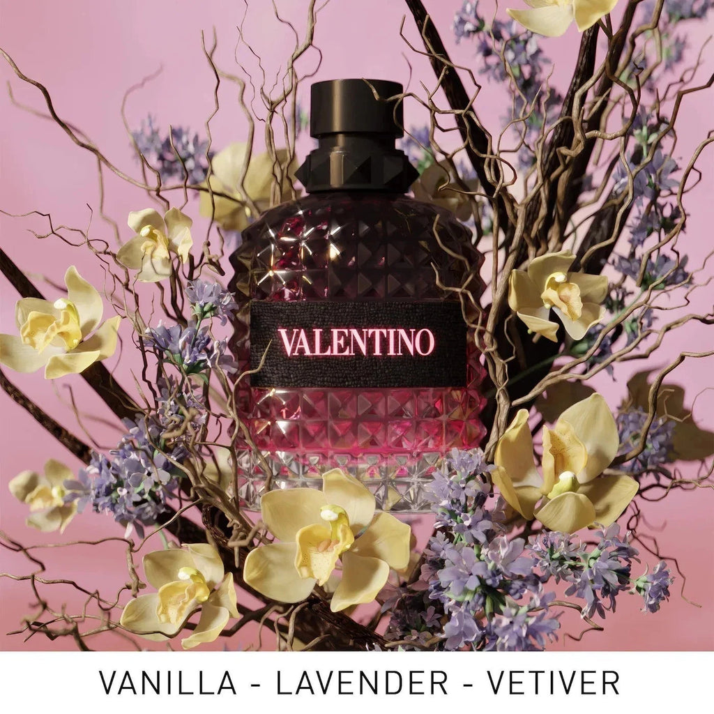 VALENTINO UOMO BORN IN ROMA INTENSE EDP 3.4 OZ 100ML NEW USA
