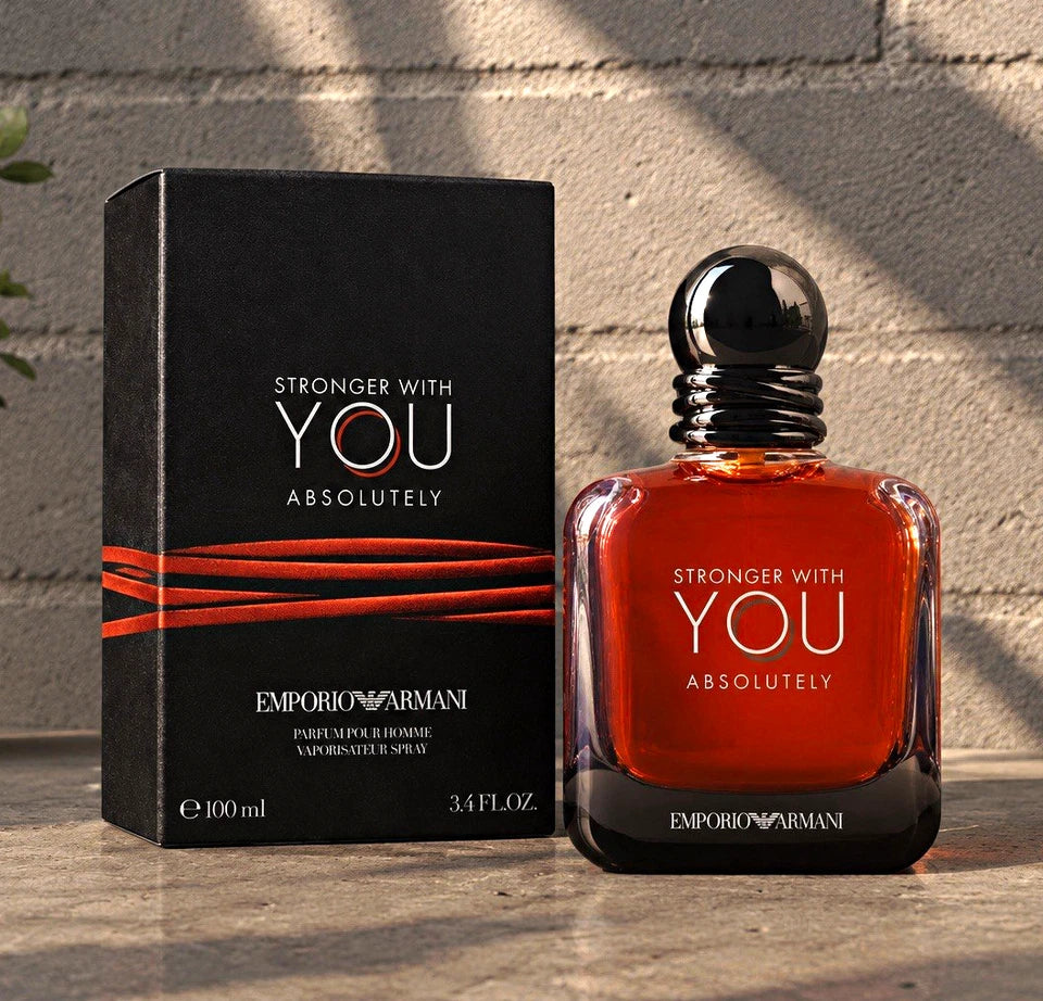 Emporio Armani Stronger With You Absolutely Parfum Spray 3.4 fl oz Long Lasting