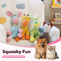 13pcs Small Dog Plush Squeaky Toys – Fun Chew & Play Gift Set