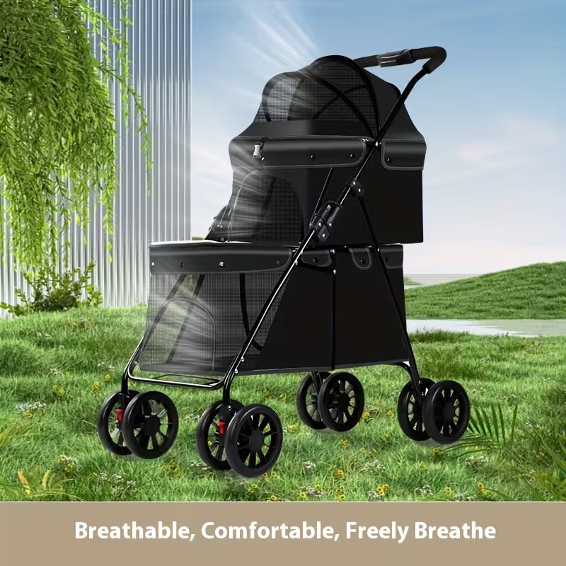Double-Layer Lightweight Foldable