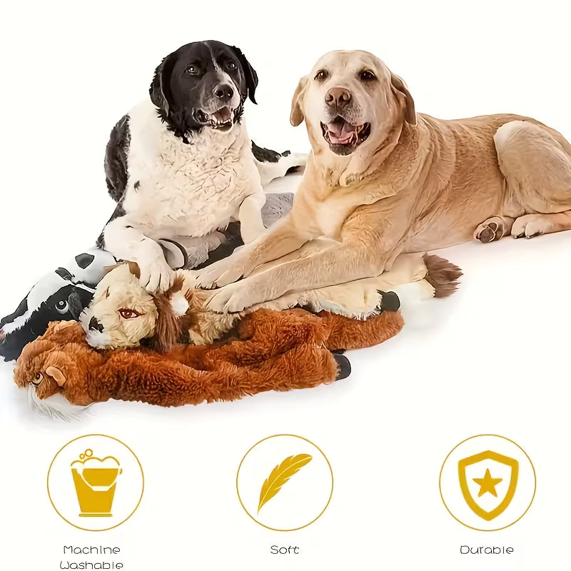 10 Pack Squeaky Plush Dog Toys for Puppies & All Breeds