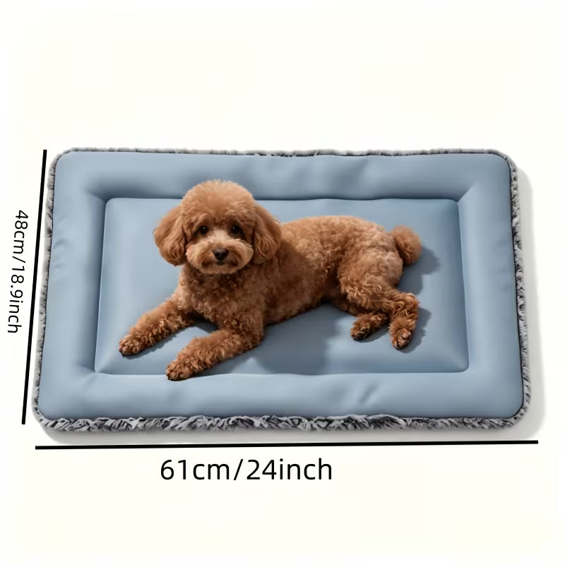 Dog Cooling Mat, Pet Summer Cooling Pad, Neck Protection Dog Mat, Indoor Sleeping Dog Bed, Summer Cooling Mat, Pet Floor Mat