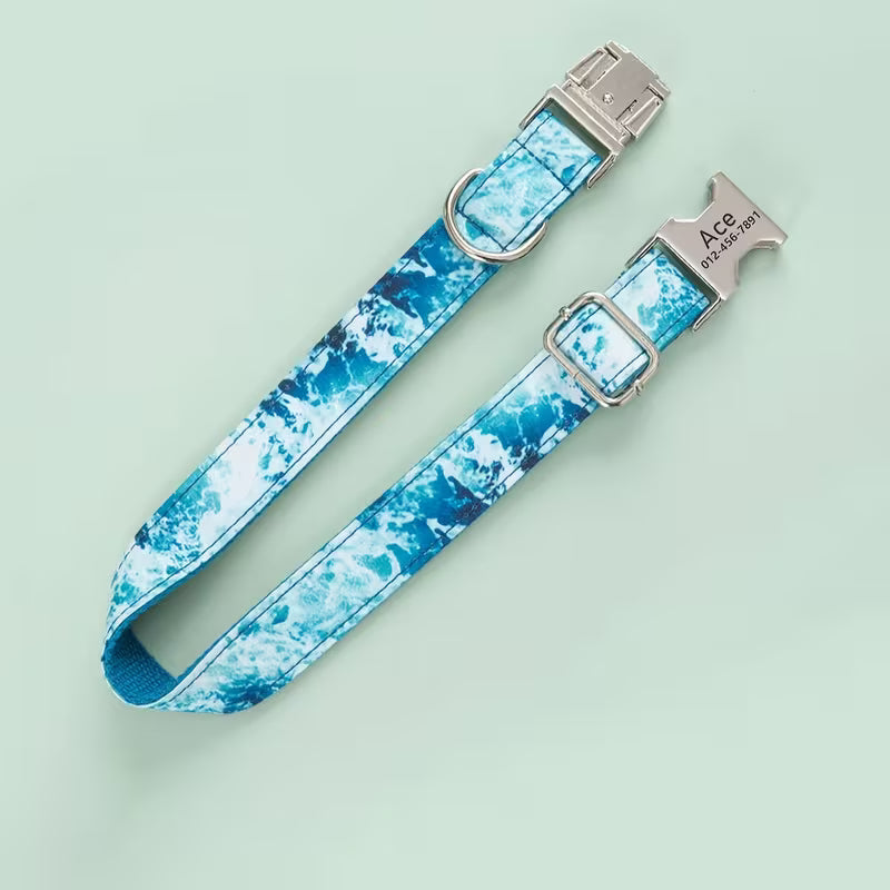 Customizable Heavy-Duty Dog Collar for Large Dogs