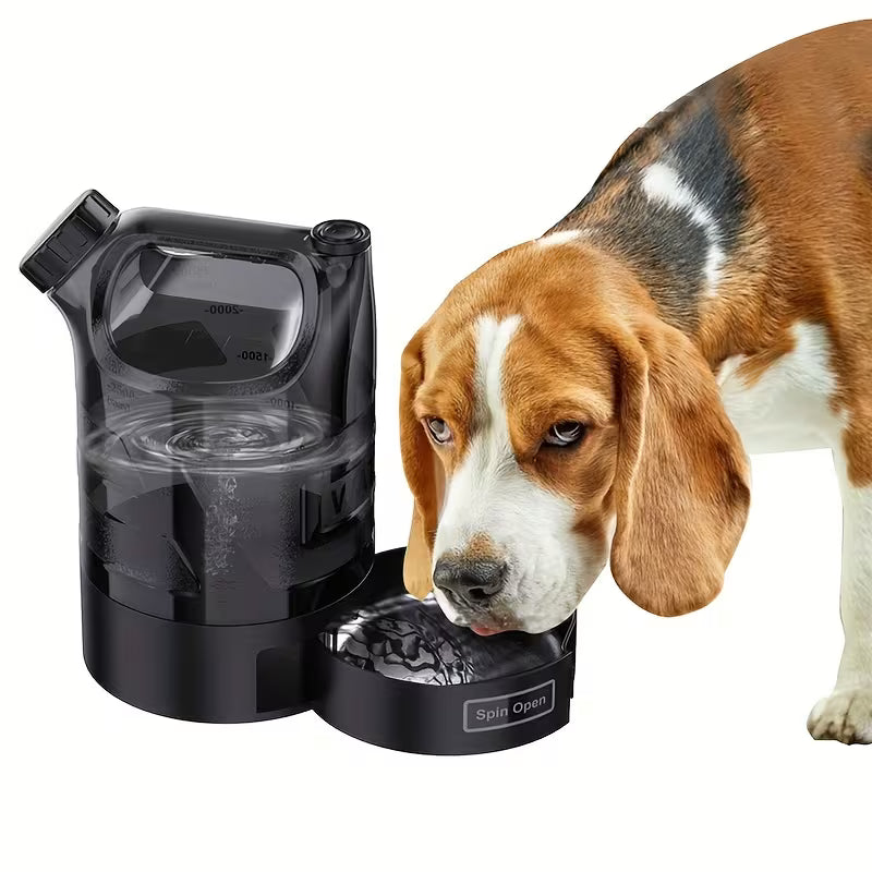 3000ml Dog Water Dispenser – Portable Travel Water Bowl for Dogs