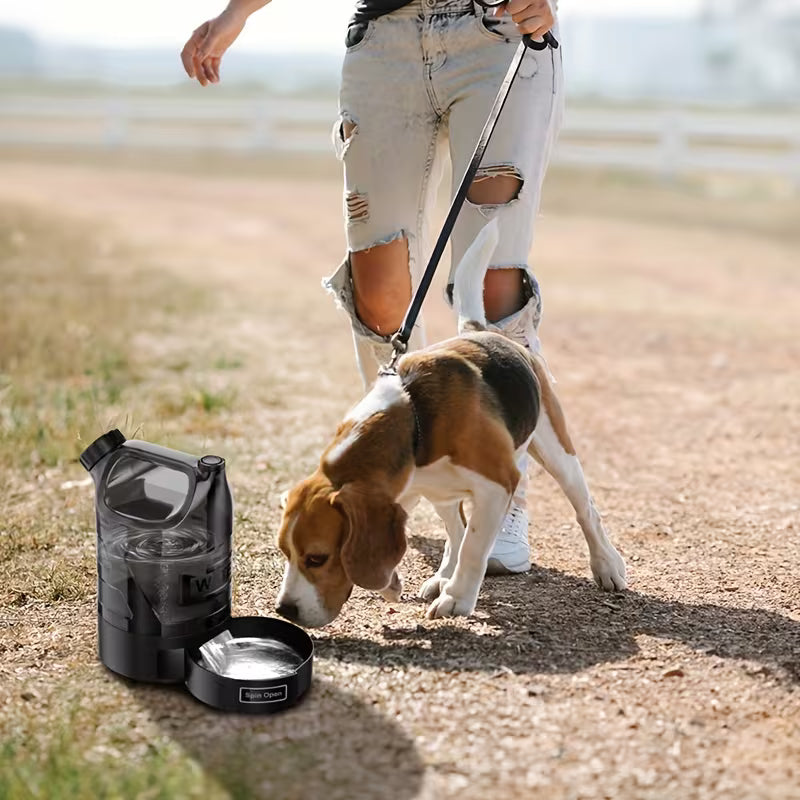 3000ml Dog Water Dispenser – Portable Travel Water Bowl for Dogs