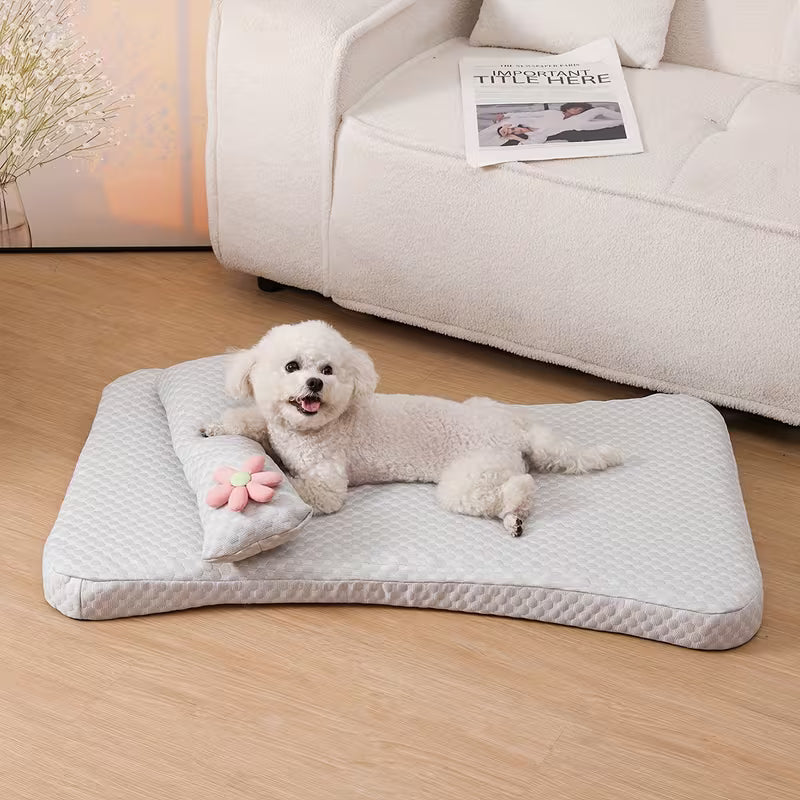 Pet Dog Bed Mat, Soft And Comfortable Short