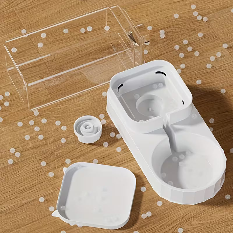 Pet Automatic Water Dispenser And Feeder Set,