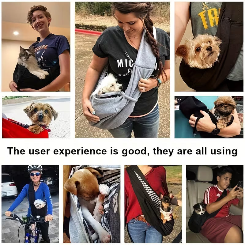 Dog Sling for Transporting Small Dogs And Cats,
