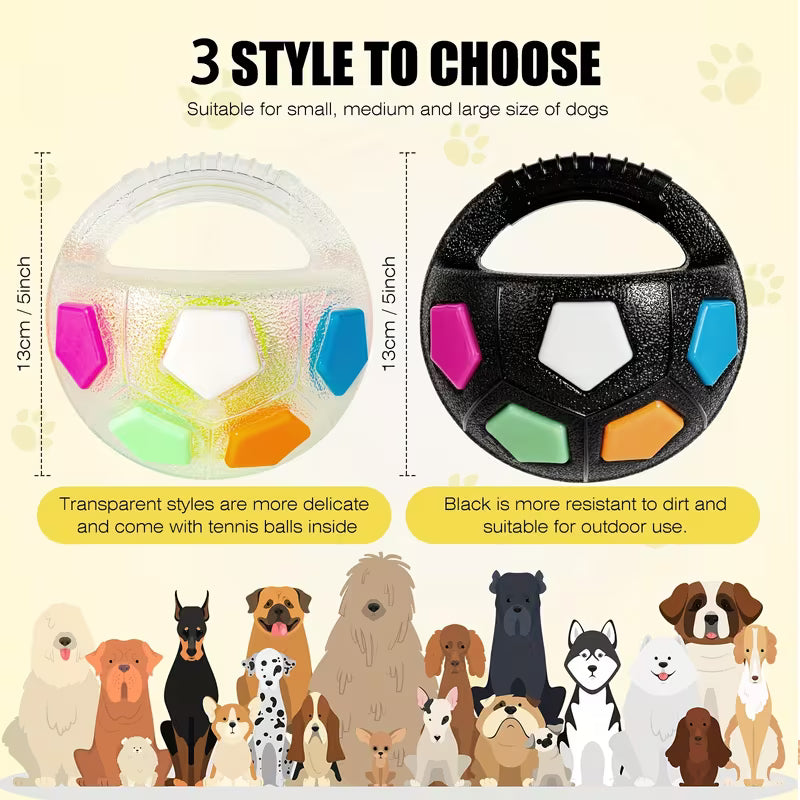 Calming Squeaky Floating Dog Ball – Fetch & Play