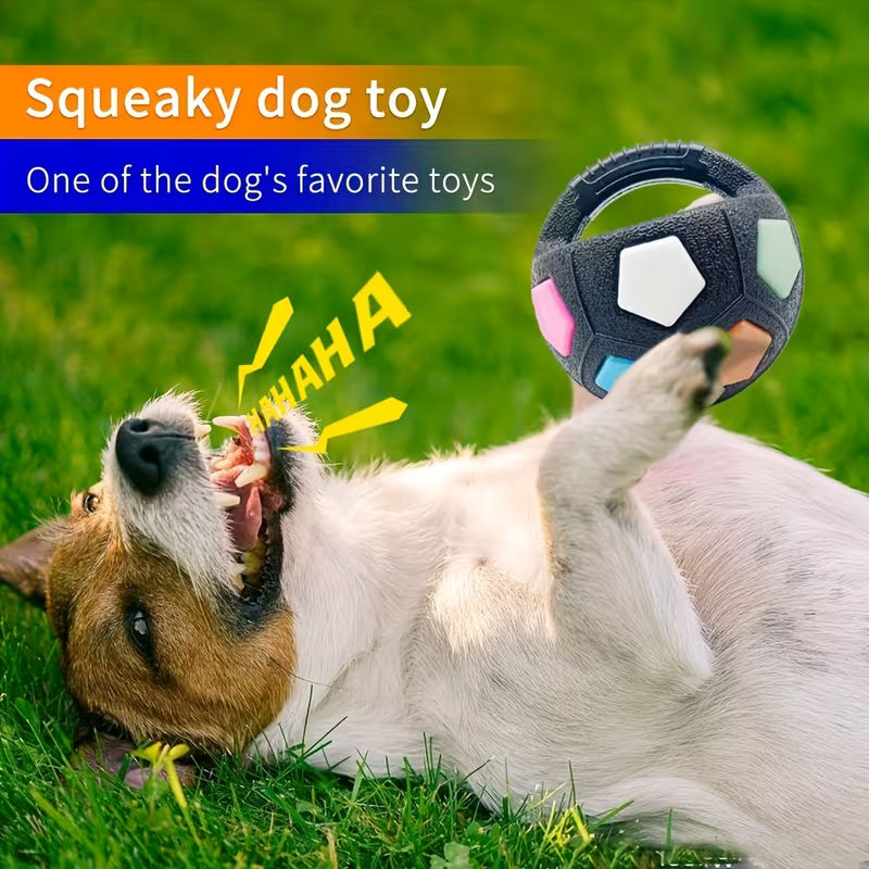 Calming Squeaky Floating Dog Ball – Fetch & Play